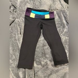Lululemon cropped leggings size 8